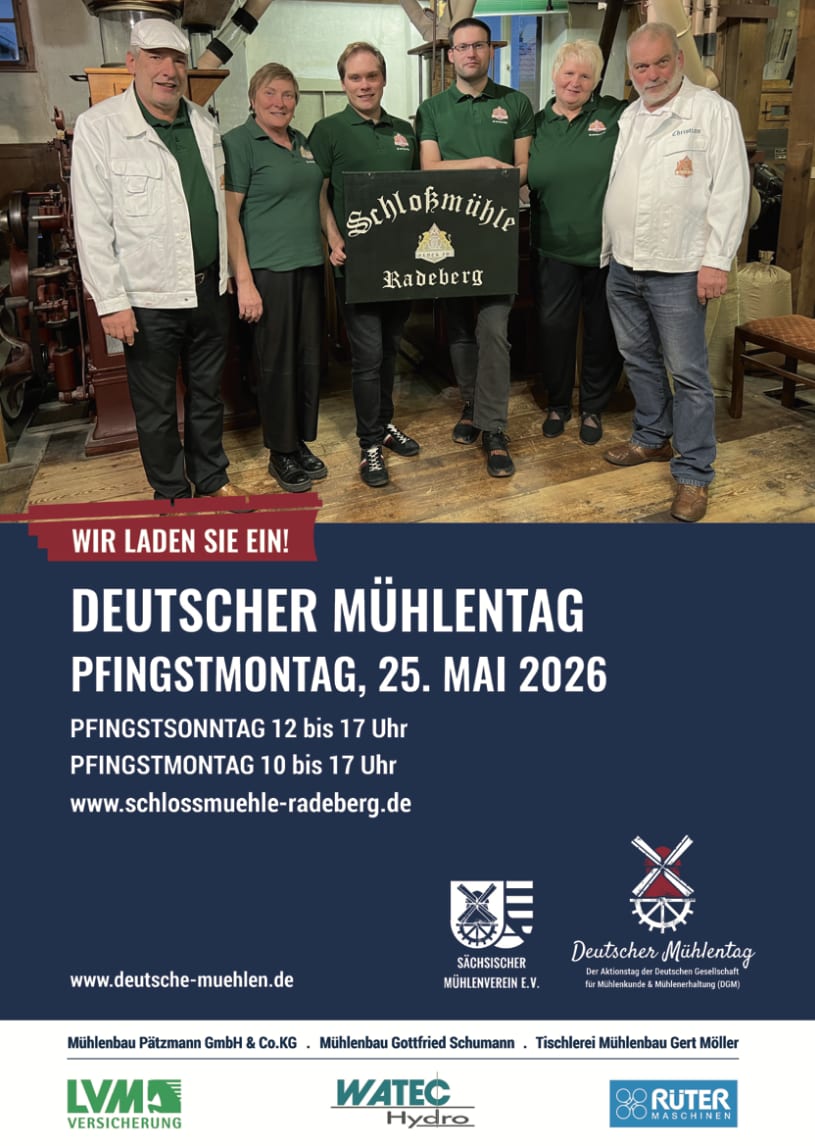 Plakat Mühlentag 2026